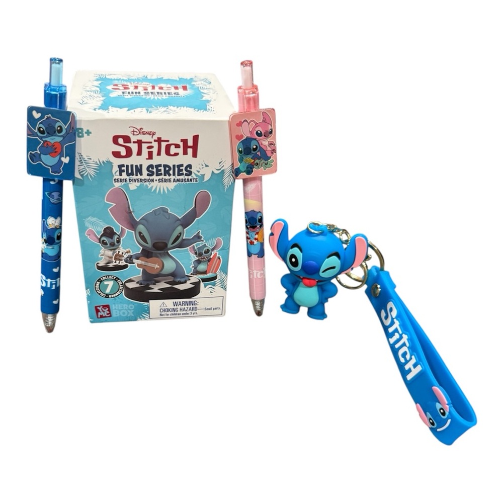 Disney Stitch Bundle of 7 with a Stitch Collector Figure - Picture 10 of 11